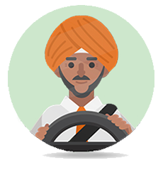 chauffeur Inde
